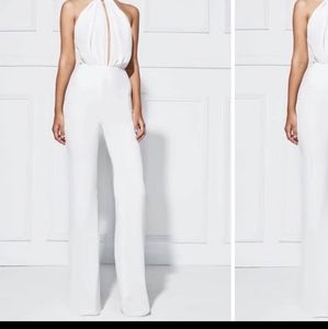 Misha Collection Abrianna Halter Cape Jumpsuit